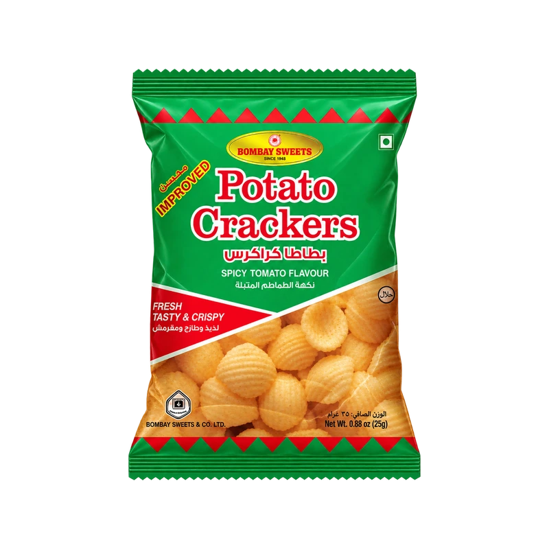 Bombay Potato Crackers