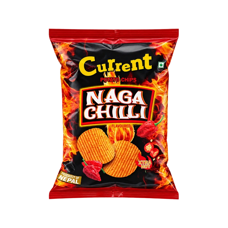 Current Potato Chips Naga Chilli