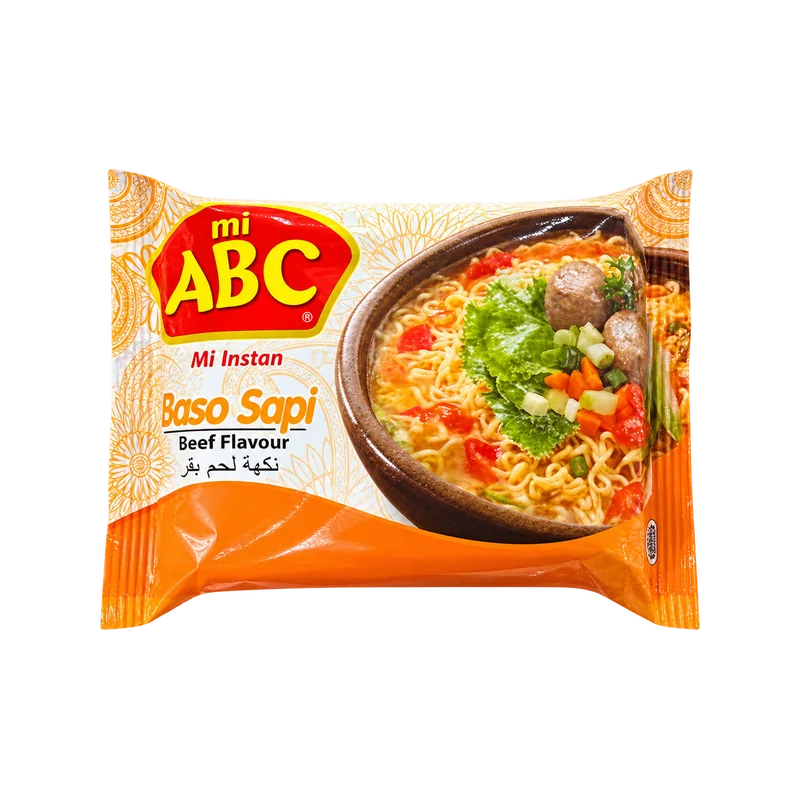 ABC Baso Sapi Beef Flavour Noodles 65g