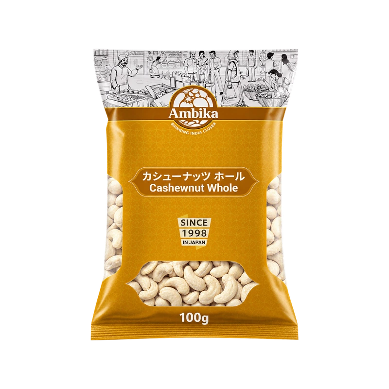 Ambika Cashewnut Whole 100g