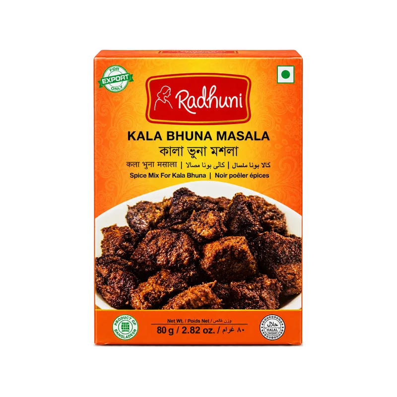 Radhuni Kala Bhuna Masala 80g