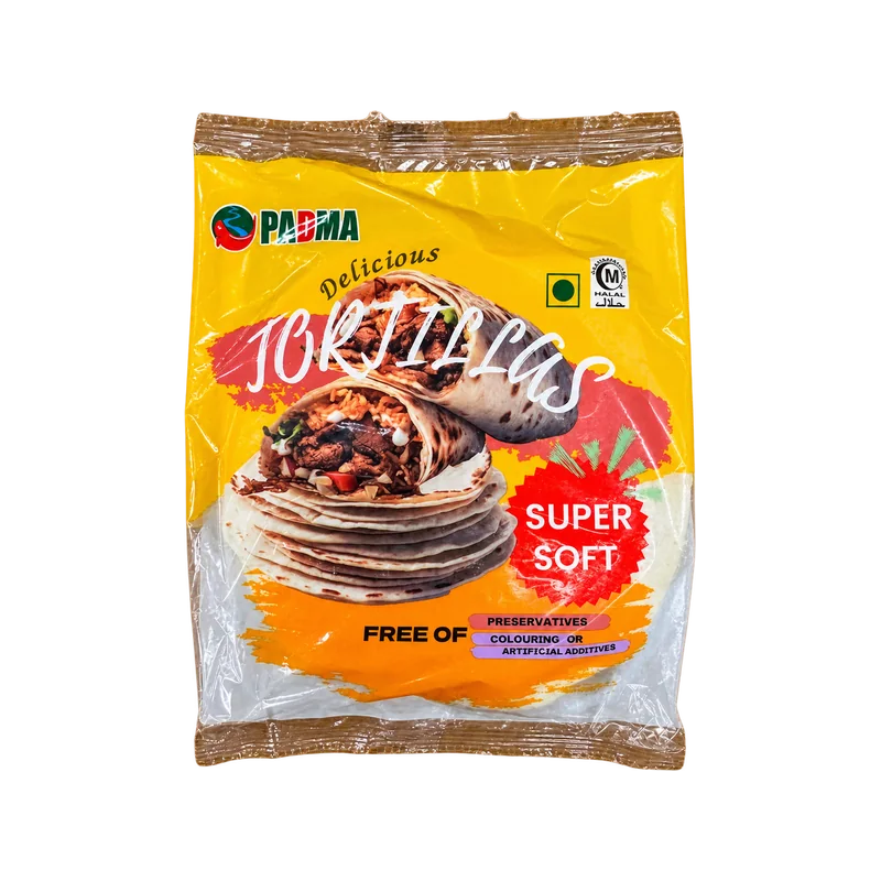 Padma Frozen Tortillas 6inch