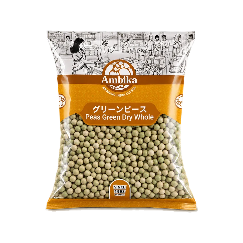 Ambika Peas Green Dry Whole 1kg