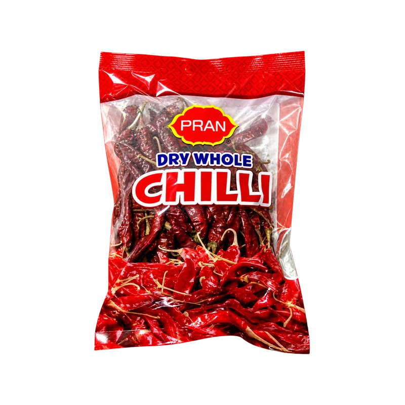 Pran Dry Whole Chilli 50gm