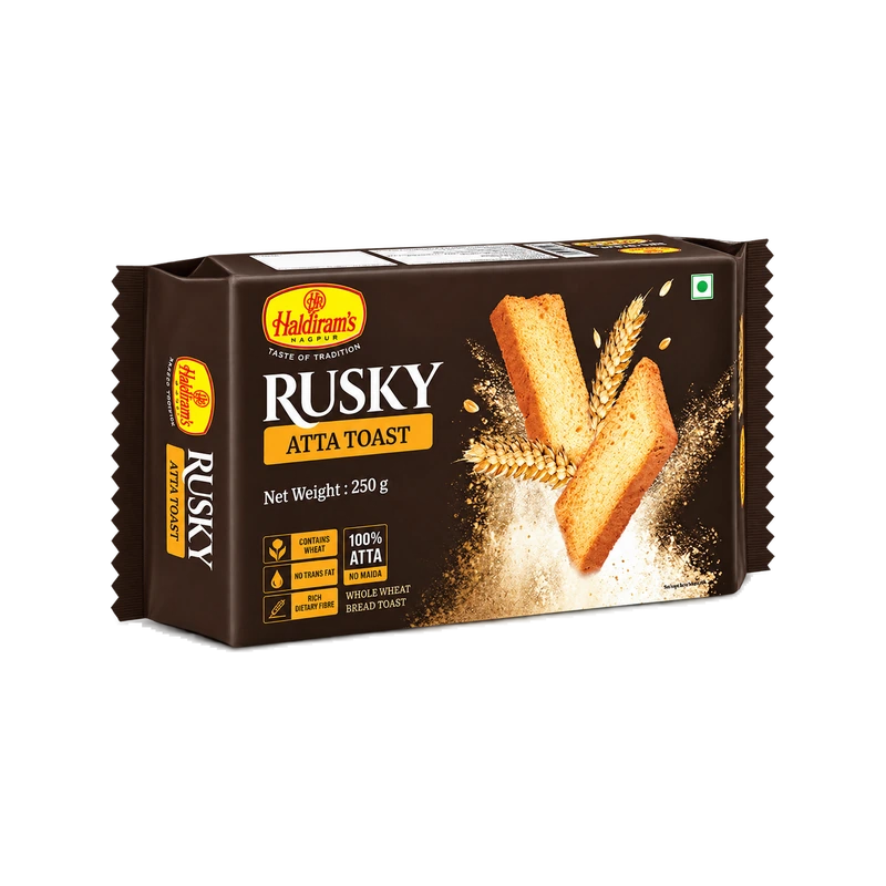 Haldiram Rusky Atta Toast 250g