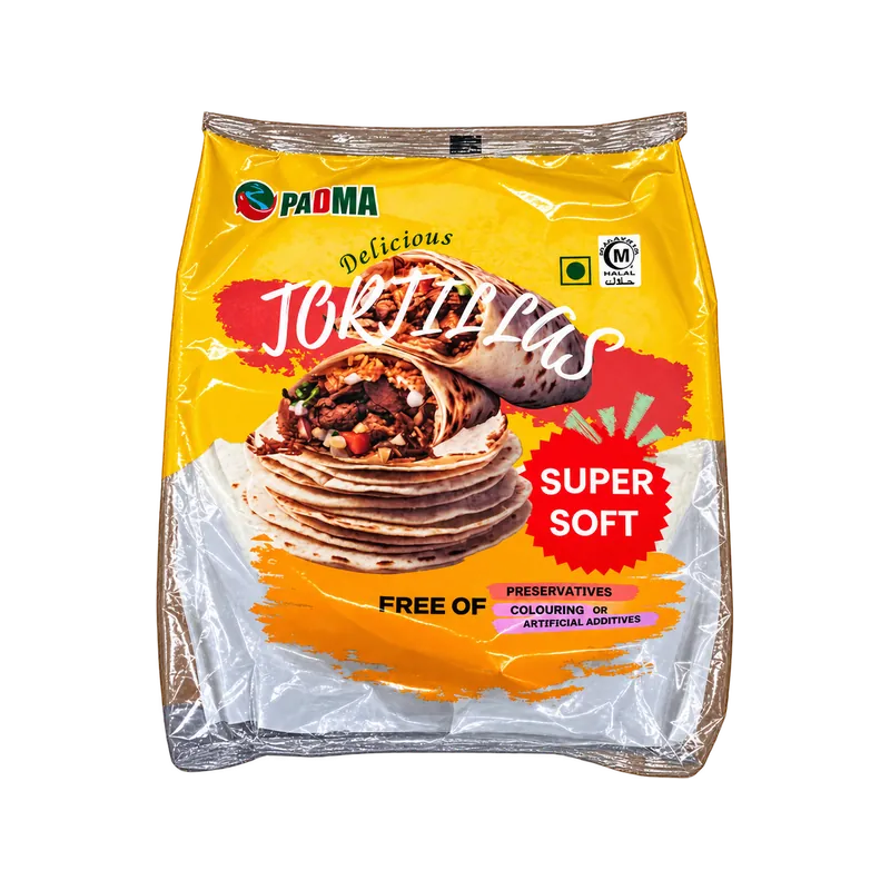 Padma Frozen Tortillas 10inch