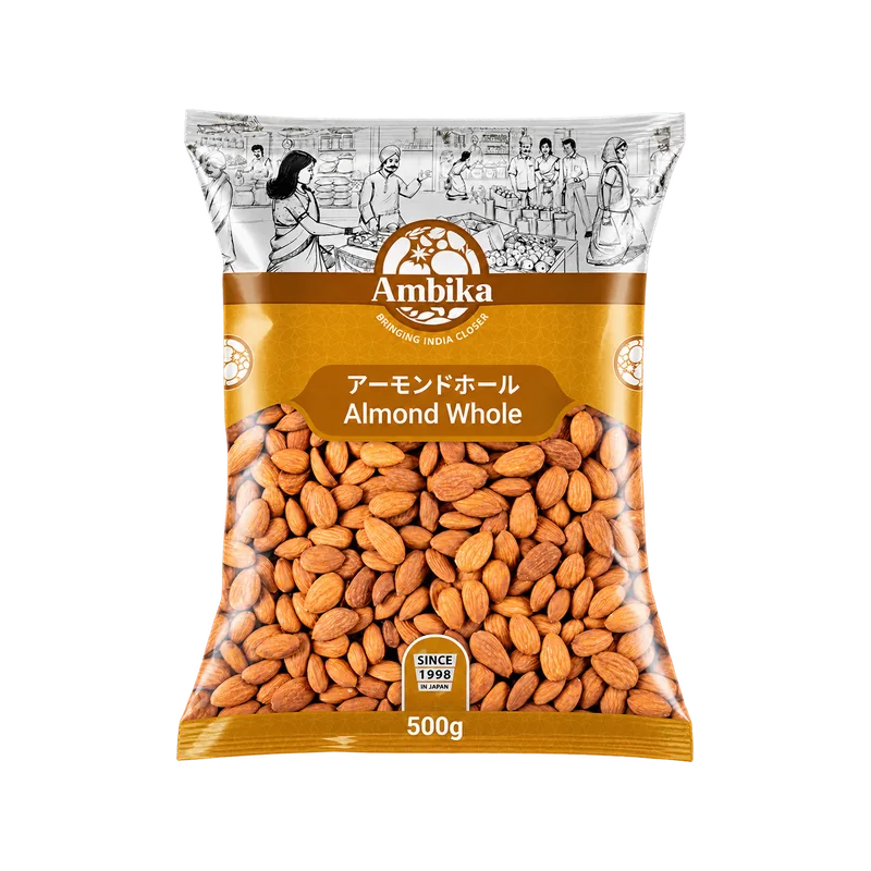 Ambika Almond Whole 500g